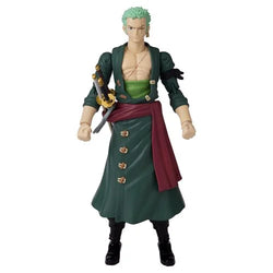 BANDAI NAMCO One Piece Anime Heroes Roronoa Zoro Action Figure