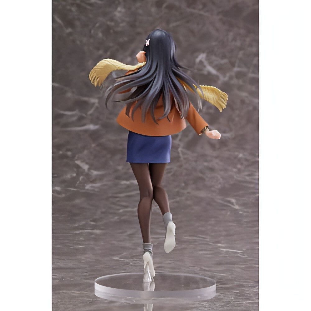 Taito Rascal Does Not Dream of a Dreaming Girl Mai Sakurajima Winter Wear Version Coreful Prize Statue