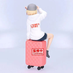 BANPRESTO Lycoris Recoil Chisato Nishikigi on Suitcase Statue