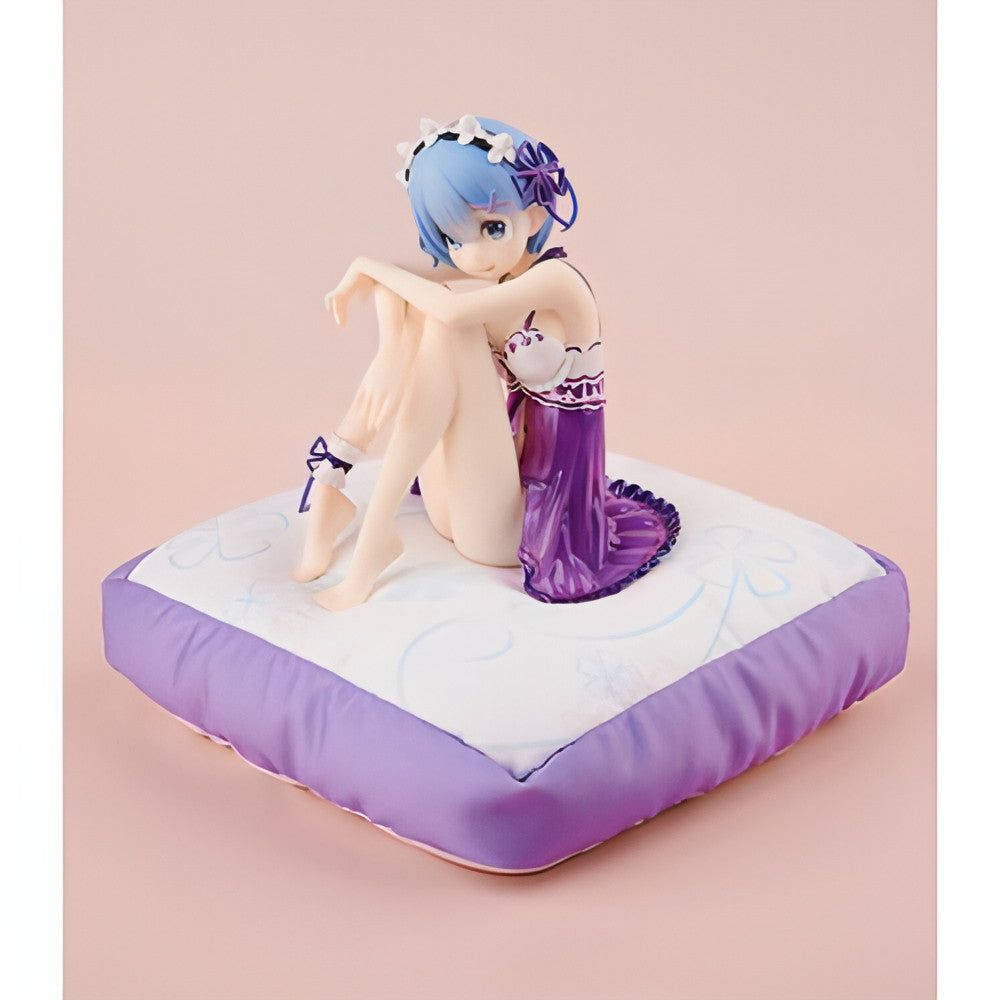 Kadokawa Re:Zero Starting Life in Another World KD Colle Rem Birthday Purple Lingerie Version 1:7 Scale Statue