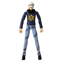 BANDAI NAMCO One Piece Anime Heroes Trafalgar Law Action Figure