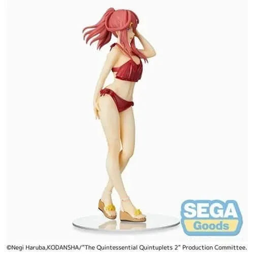 Sega The Quintessential Quintuplets 2 Itsuki Nakano Swimsuit Version Premium Statue