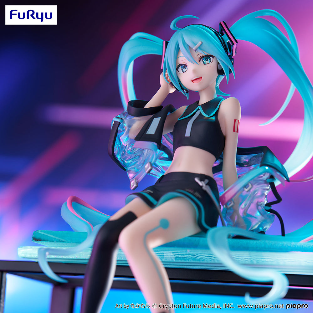 FURYU Hatsune Miku Noodle Stopper Figure -Neon Cyber-