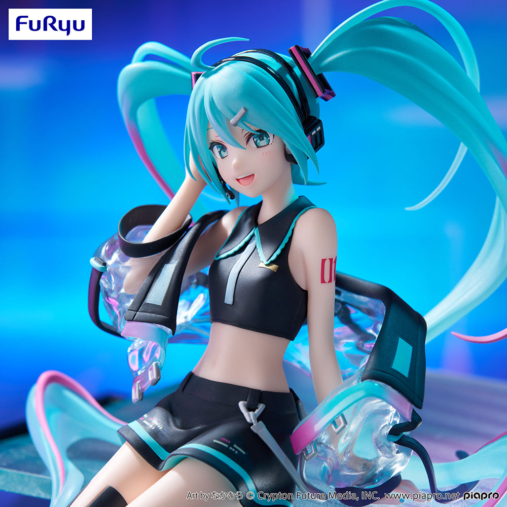 FURYU Hatsune Miku Noodle Stopper Figure -Neon Cyber-