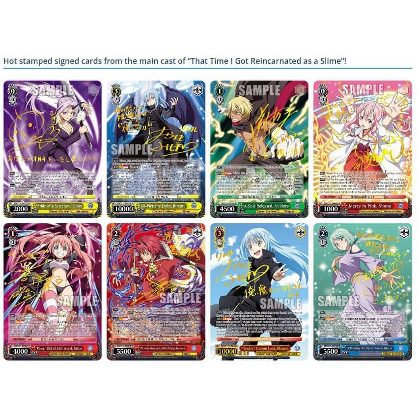 Weiß Schwarz - That Time I Got Reincarnated as a Slime Vol.3 Booster Box (ENG)