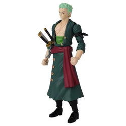 BANDAI NAMCO One Piece Anime Heroes Roronoa Zoro Action Figure