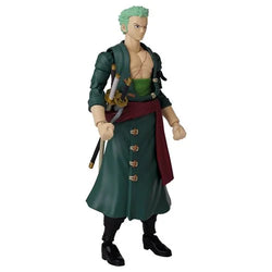 BANDAI NAMCO One Piece Anime Heroes Roronoa Zoro Action Figure