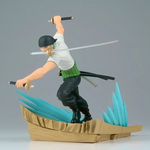 BANPRESTO One Piece Roronoa Zoro Senkozekkei Statue