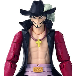 BANDAI NAMCO One Piece Anime Heroes Dracule Mihawk Action Figure