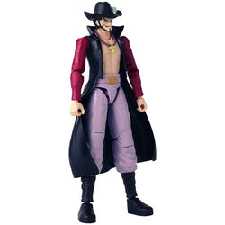 BANDAI NAMCO One Piece Anime Heroes Dracule Mihawk Action Figure